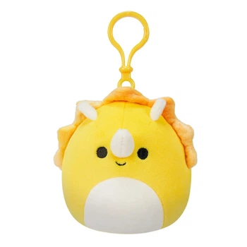М'яка іграшка-брелок Squishmallows Трицераптопс 9 см, SQCP00216
