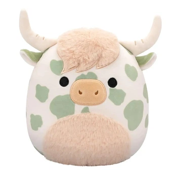 Мягкая игрушка Squishmallows Коровка Целестин 19 см, SQCR06578