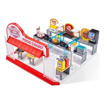 Игровой набор с минифигуркой-сюрпризом Zuru Mini Brands Foodie Food Court ,77263