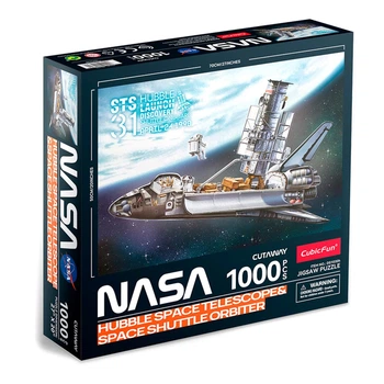 2D пазл CubicFun NASA Космічний телескоп Хаббл 1000 ел ,DS1030H