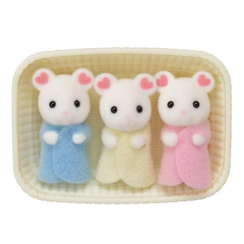 Набор Sylvanian Families 5337 Троица белых мышат, 5337