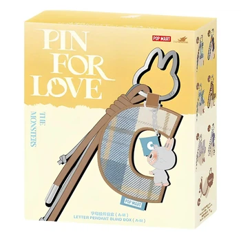 Коллекционный брелок-сюрприз Pop Mart The Monsters Pin for Love (MPFL-02)
