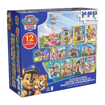 Набір з пазлів 12 в 1 Paw Patrol Щенячий патруль
