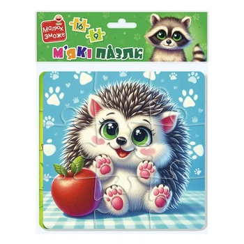 М'які пазли Vladi Toys Єнот та їжачок VT1102-36