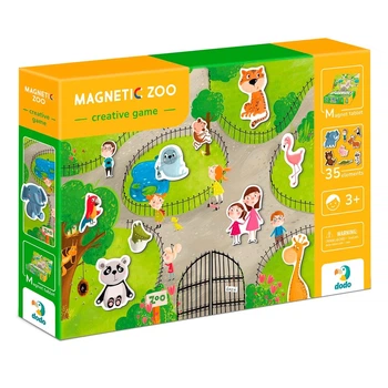 Магнитная игра Dodo Зоопарк 28 эл 200207 ,200207