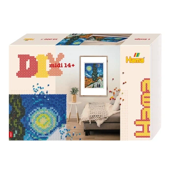 Термомозаика Hama Искусство Ван Гог Midi 10000 эл ,HM-3607
