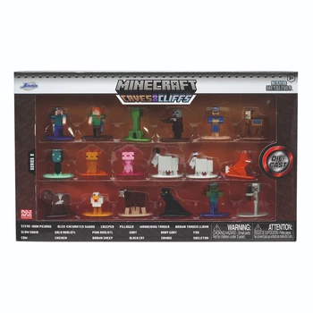 Набор металлических коллекционных фигурок Jada Toys Майнкрафт 8