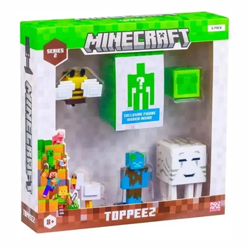 Набір-сюрприз фігурок-топерів Minecraft Делюкс серія 2 Бджілка (MC2260)