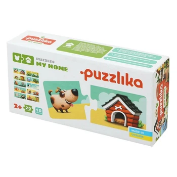 Развивающий пазл Левеня Puzzlika Мой дом ,13074