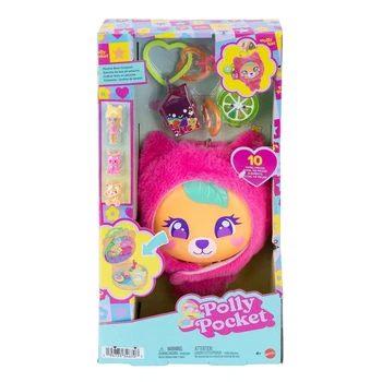 Плюшевый набор Polly Pocket Большие приключения в микромире (JKC79)