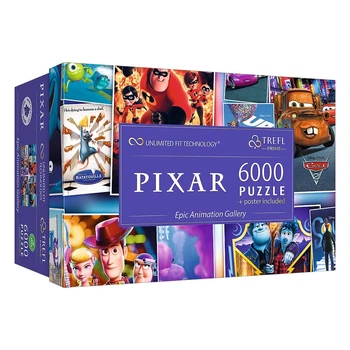 Пазл Trefl Pixar Галерея епічної анімації 6000 ел
