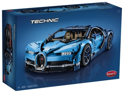 Конструктор Bugatti Chiron (42083) — шедевр інженерії у вас вдома