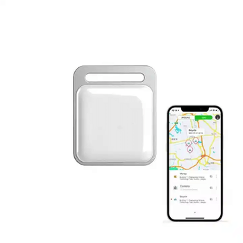 GPS Трекер, FindMy Tag, квадратный (Android, Apple) - Белый