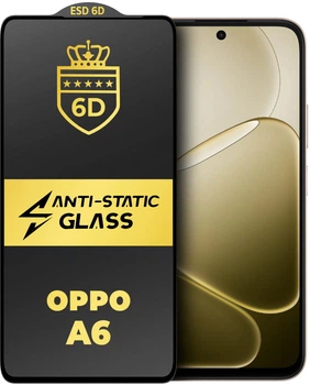 Защитное стекло 6D Anti-Static OPPO A6 Glass Shield (45844)