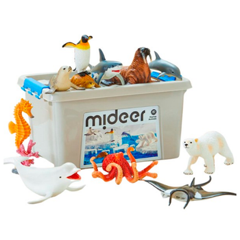 Набор реалистичных фигурок Морские животные Mideer Toys (11 шт) MD2251