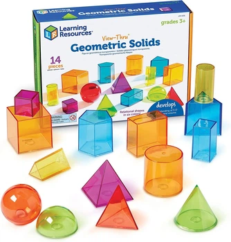 Набор геометрических фигур (14 шт) Learning Resources LER4331