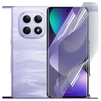 Плівка гідрогелева для Xiaomi Redmi Note 15 Pro 5G глянцева протиударна на сяомі редмі нот 15 про 5g прозора