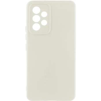 Силіконовий чохол GETMAN з захистом камери для Samsung Galaxy A52 4G / A52 5G / A52s Білий / White