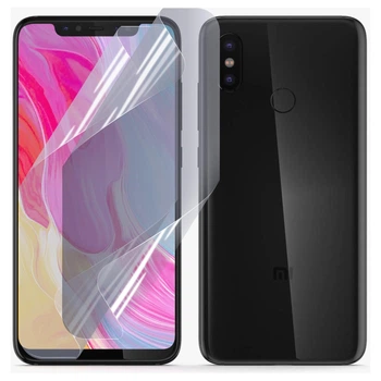 Антишпион приватная плёнка гидрогелевая для Xiaomi Mi 8 противоударная на сяоми mi 8 прозрачная