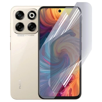 Антишпион приватная плёнка гидрогелевая для ZTE Nubia V70 противоударная на зте нубия в 70 прозрачная