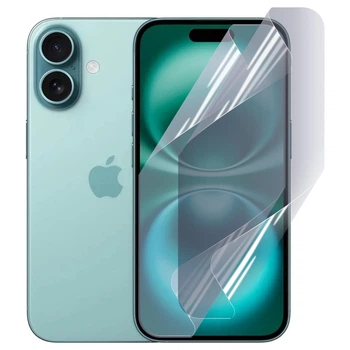 Антишпион приватная плёнка гидрогелевая для Apple iPhone 17 противоударная на епл айфон 17 прозрачная