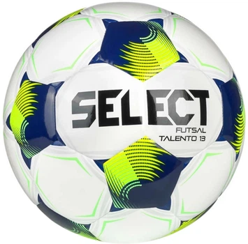 Мяч футзальный Select Futsal Talento 13 DB v26 015 №3 Бело-синий (5703543467730)