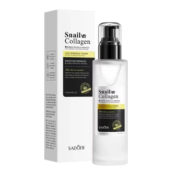 Тонер для лица SADOER Snail Collagen антивозрастной с муцином улитки и коллагеном 115 мл