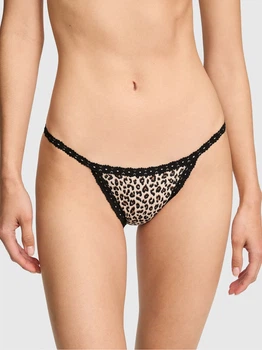 Трусики бикини женские хлопковые Victoria's Secret 10432617 S Бежеві (1161872456)