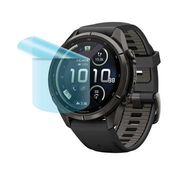 Защитная гидрогелевая пленка KitCut Watch на Garmin Fenix 9 Pro 43mm на экран (матовая)