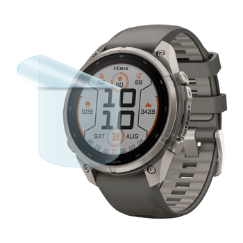 Защитная полиуретановая пленка GP Medium Armor на Garmin Fenix 9 Pro Solar 47mm на экран (матовая)