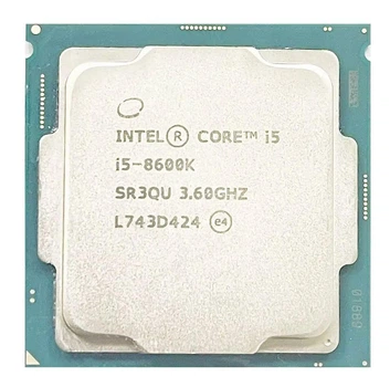 Процессор Intel Core i5 8600K (CM8068403358508) (Socket 1151 v2, 6T, 4.3 ГГц, Tray) Б/у