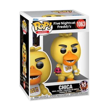 Фігурка FIVE NIGHTS AT FREDDY Funko Pop! Чіка З Містером Кексом (5 ночей у Фредді)