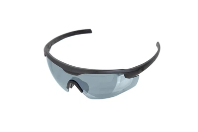 Тактические очки Leupold Sentinel Matte Black, Shadow Gray Flash, поликарбонат, ширина 141 мм