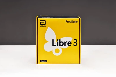 Приймач Abbott FreeStyle Libre 3 — рідер CGM у реальному часі без смартфона, з глюкометром і кетометром.