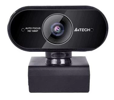 Веб-камера A4Tech PK-930HA, Black, 1920x1080 / 30 fps, мікрофон, автофокус, кут огляду 75°, USB 2.0, скляна лінза з захистом від пилу, вбудоване гвинтове кріплення 1/4' під штатив