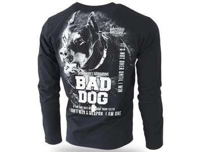 Футболка з довгим рукавом DOBERMAN AGGRESSIVE Bad Dog XL чорний (6124)
