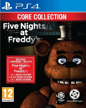 Гра Five Nights At Freddy's: Core Collection для PS4 \ PS5 (Blu-ray диск) - Б/У