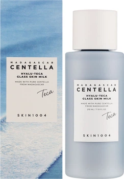 Зволожувальний тонер-молочко Skin1004 Madagascar Centella Hyalu-Teca Glass Skin Milk 210ml