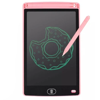 Планшет для малювання 10" LCD Writing Tablet, Рожевий / Графічний планшет зі стілусом для дітей