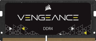 Оперативна пам'ять Corsair 32GB DDR4 3200MHz Vengeance Black SO-DIMM (CMSX32GX4M1A3200C22) Б/В