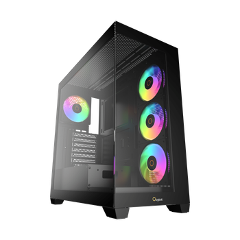 Корпус Ocypus Gamma C72 ARGB Black (GAMMA-C72-BKD400XX-GL)