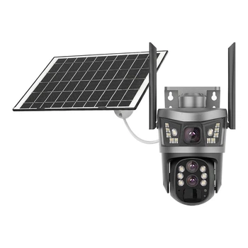 IP PTZ-відеокамера автономна з 4G та сонячною панеллю 3Mp+3Mp Light Vision VLC-9530IG10Z-2