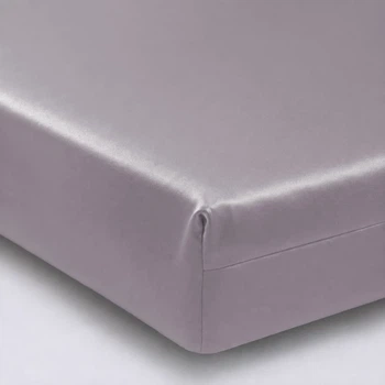 Простынь на резинке MirSon Tencel №06 Gray 80x190 см (2200009370724)