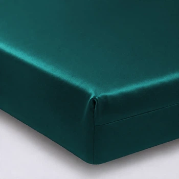 Простынь на резинке MirSon Tencel №07 Emerald 80x200 см (2200009371219)