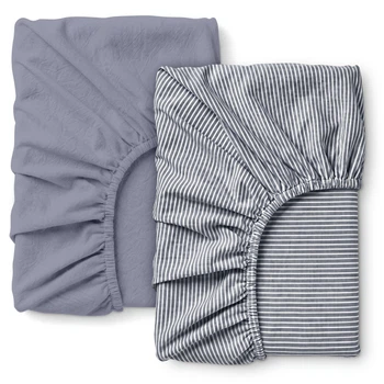 Простирадло на резинці Cosas STONE LINEN Варена бавовна 120х200х20 2 шт (2200000061140)
