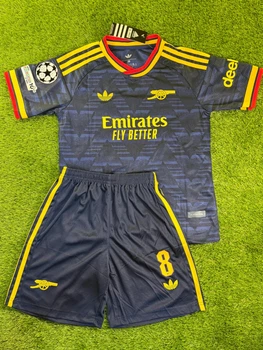 Дитяча футбольна форма Арсенал - Adidas - 2026/27 Едегор №8, виїзний комплект футболка та шорти - розмір (28) 150-160 см - подарунок футболісту