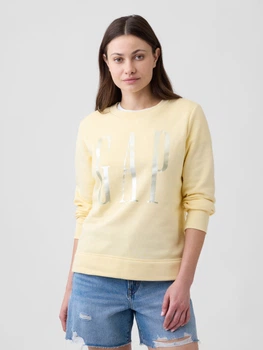 Свитшот на флисе женский GAP 237237505 XL Желтый (1161919305)