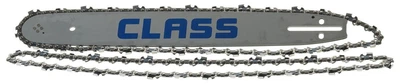 Шина CLASS 16" (40см) + ланцюг для твердих порід (2шт) 57 ланок (28 зубів) крок 3/8" паз 1,3 (цепш928)