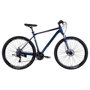 Велосипед AL 29" Formula MOTION DD FR рама-21" синий с черным 2026
