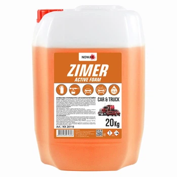Активна піна Nowax Zimer Active Foam суперконцентрат для безконтактного миття 20 кг NX20118